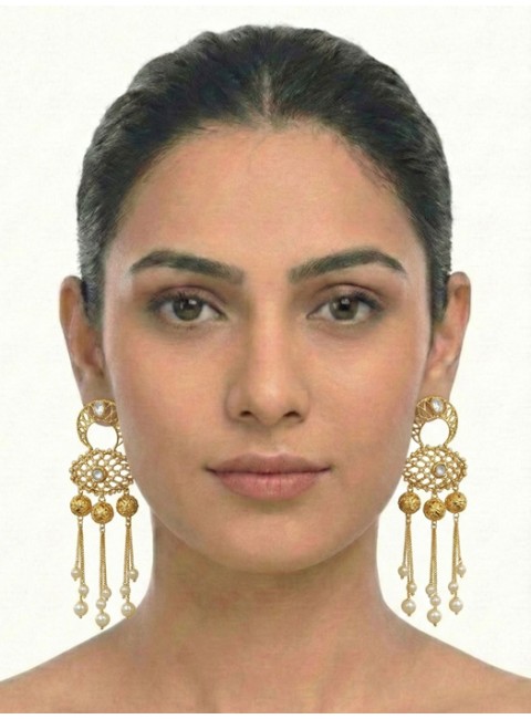 Antique Polki Earrings